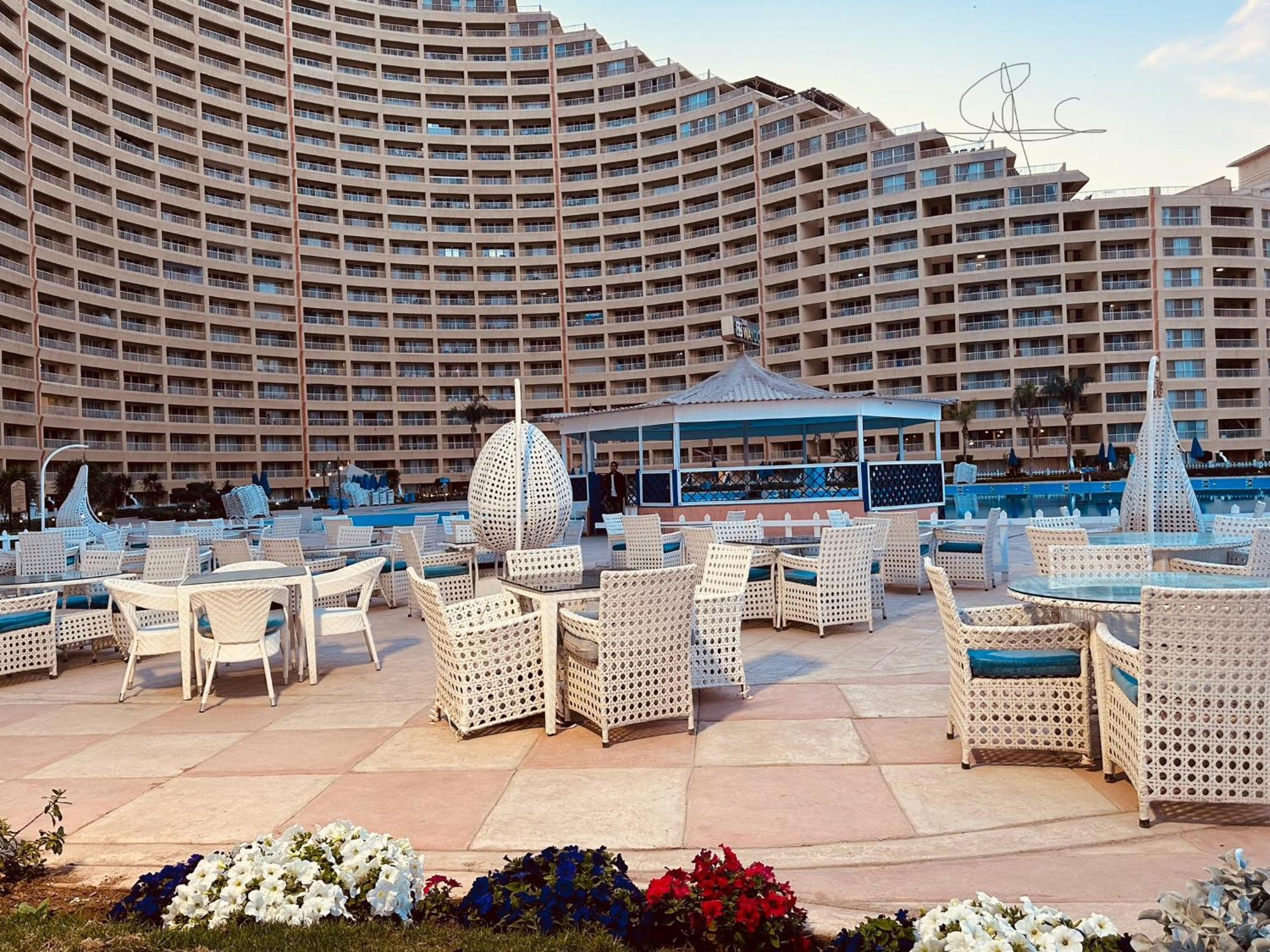Chalet In Porto Sokhna Beach Resort Ain Sukhna Bagian luar foto